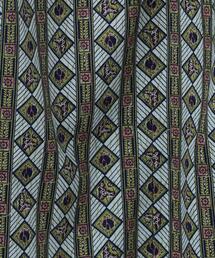 6（ロク）の「＜6(ROKU)＞COTTON BATIK MOTIF DRESS/ワンピース