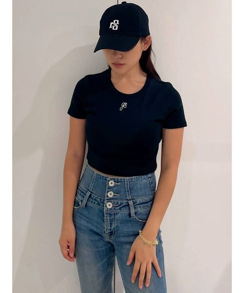 ⭐︎ジャラ⭐︎ STUPID RICH STONEショートTシャツ[品番：MKSW0065872]｜GYDA