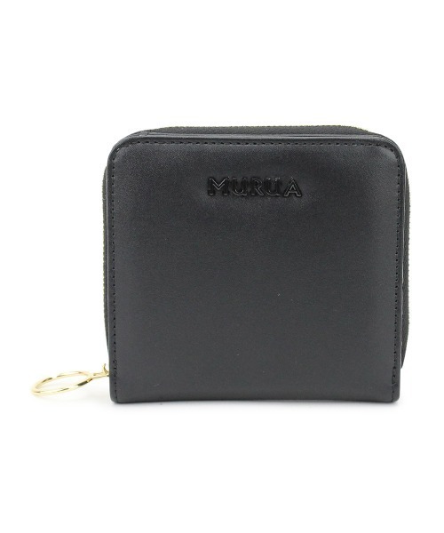 MURUA（ムルーア）の「MURUA (ムルーア) ラウンド二つ折り財布 シンプルシリーズ MR-W813（財布・レディース・ブラック/ネイビー/レッド/ピンク/アイボリー・FREE）」の15枚目の写真