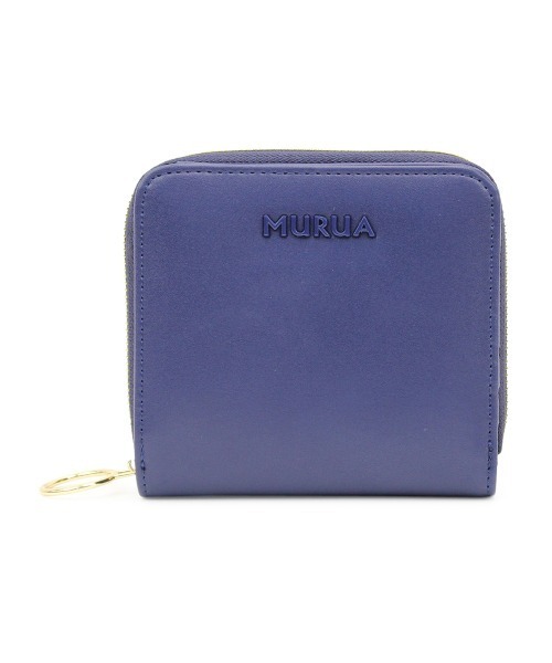 MURUA（ムルーア）の「MURUA (ムルーア) ラウンド二つ折り財布 シンプルシリーズ MR-W813（財布・レディース・ブラック/ネイビー/レッド/ピンク/アイボリー・FREE）」の17枚目の写真