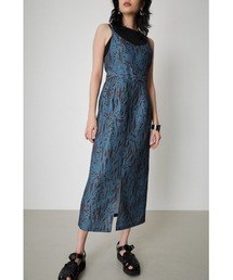 ZEBRA PATTERN SLIT ONEPIECE/ゼブラパターンスリットワンピース