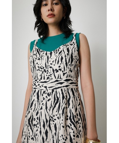 AZUL by moussy（アズールバイマウジー）の「ZEBRA PATTERN SLIT