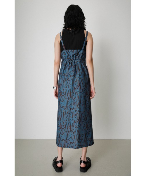 海外ブランド通販 公式サイト AZUL by moussy（アズールバイマウジー）の「ZEBRA PATTERN SLIT ワンピース