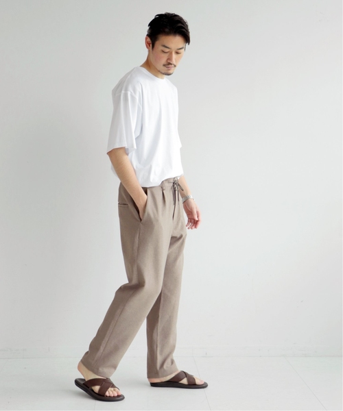 JOURNAL STANDARD(ジャーナルスタンダード)の「【接触冷感】SCTCひんやりコットン オーバーサイズTシャツ(Tシャツ/カットソー・メンズ・ホワイト/ベージュ/ライトグリーン/ブラック系その他/コバルトブルー・MEDIUM/SMALL/LARGE)」の7枚目の写真