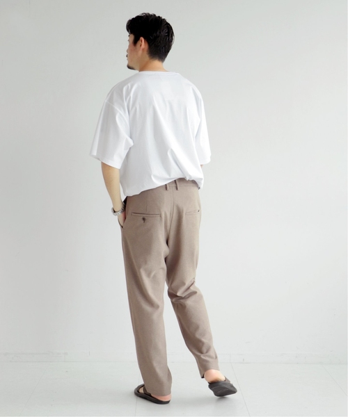 JOURNAL STANDARD(ジャーナルスタンダード)の「【接触冷感】SCTCひんやりコットン オーバーサイズTシャツ(Tシャツ/カットソー・メンズ・ホワイト/ベージュ/ライトグリーン/ブラック系その他/コバルトブルー・MEDIUM/SMALL/LARGE)」の8枚目の写真