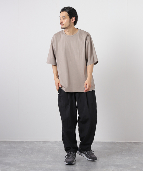 JOURNAL STANDARD(ジャーナルスタンダード)の「【接触冷感】SCTCひんやりコットン オーバーサイズTシャツ(Tシャツ/カットソー・メンズ・ホワイト/ベージュ/ライトグリーン/ブラック系その他/コバルトブルー・MEDIUM/SMALL/LARGE)」の18枚目の写真