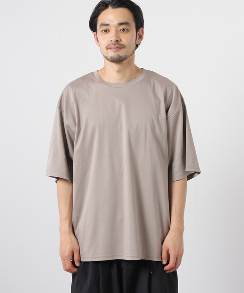 JOURNAL STANDARD(ジャーナルスタンダード)の「【接触冷感】SCTCひんやりコットン オーバーサイズTシャツ(Tシャツ/カットソー・メンズ・ホワイト/ベージュ/ライトグリーン/ブラック系その他/コバルトブルー・MEDIUM/SMALL/LARGE)」の20枚目の写真