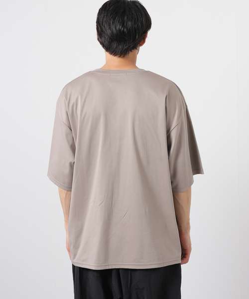 JOURNAL STANDARD(ジャーナルスタンダード)の「【接触冷感】SCTCひんやりコットン オーバーサイズTシャツ(Tシャツ/カットソー・メンズ・ホワイト/ベージュ/ライトグリーン/ブラック系その他/コバルトブルー・MEDIUM/SMALL/LARGE)」の22枚目の写真