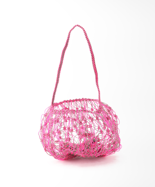 Plage - まめまま様、専用出品。 Metallic Macrame Tote | Pasand by ne Quittez pas | パサン