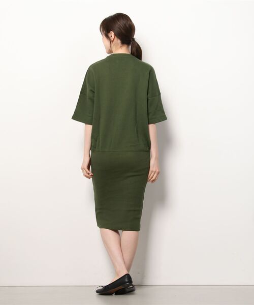 RVCA（ルーカ）の「RVCA レディース  SMALL RVCA SS ONE PI ワンピース【2022年夏モデル】/ルーカ（ワンピース・レディース・ホワイト/ブラック/モスグリーン・MEDIUM/LARGE）」の5枚目の写真