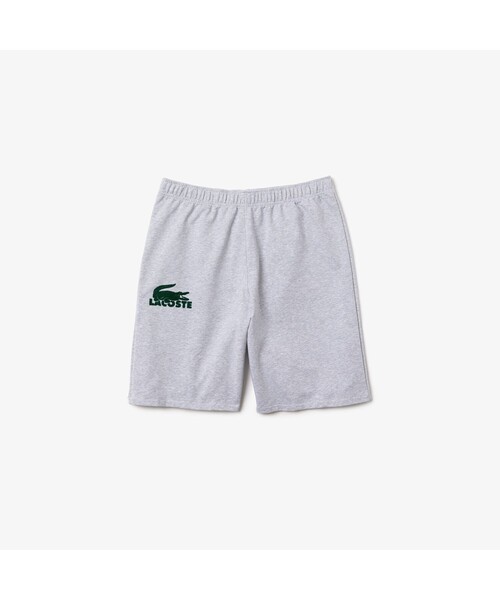 LACOSTE(ラコステ)の「ベロアクロコダイルコットンフリースショーツ / ハーフパンツ(その他パンツ・メンズ・ダークネイビー/ライトグレー・L/M)」の4枚目の写真