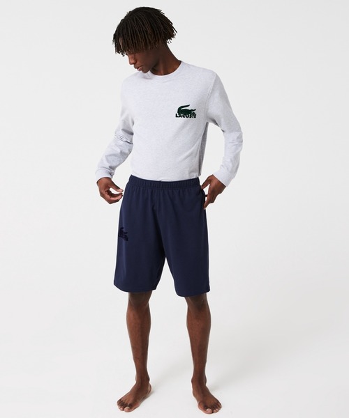 LACOSTE(ラコステ)の「ベロアクロコダイルコットンフリースショーツ / ハーフパンツ(その他パンツ・メンズ・ダークネイビー/ライトグレー・L/M)」の10枚目の写真