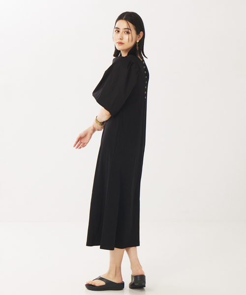 abahouse mavie(アバハウスマヴィ)の「袖ボリューム2wayワンピース(ワンピース・レディース・チャコールグレー/ブラック・フリー)」の19枚目の写真