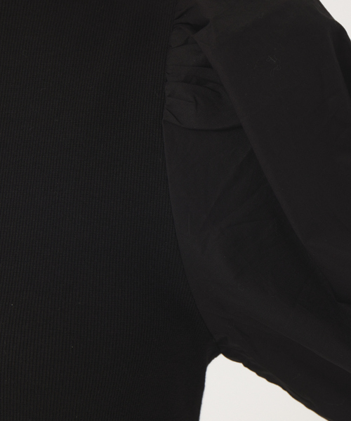 abahouse mavie(アバハウスマヴィ)の「袖ボリューム2wayワンピース(ワンピース・レディース・チャコールグレー/ブラック・フリー)」の20枚目の写真