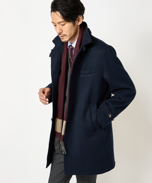 【セール】【V.FRAAS(ヴィ・フラース)】配色ライン ツイルマフラー（マフラー）｜CROWDED CLOSET（クラウデッドクローゼット）