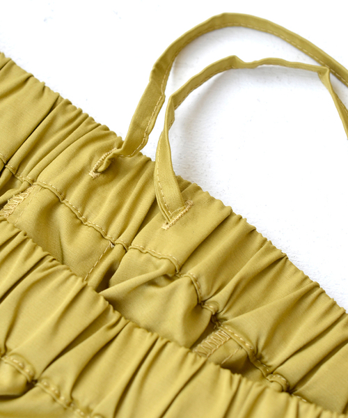 ダルサテン イージーショートパンツ（その他パンツ）｜apartment department（アパートメントデパートメント）