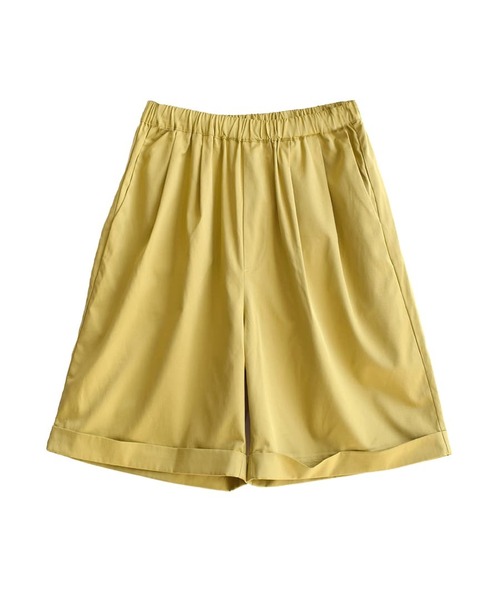 ダルサテン イージーショートパンツ（その他パンツ）｜apartment department（アパートメントデパートメント）