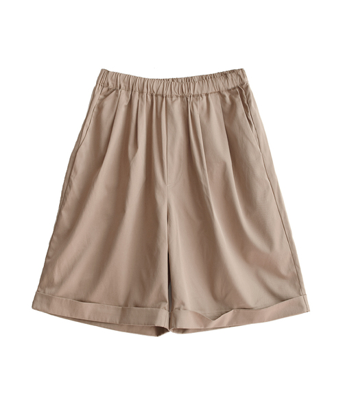 ダルサテン イージーショートパンツ（その他パンツ）｜apartment department（アパートメントデパートメント）