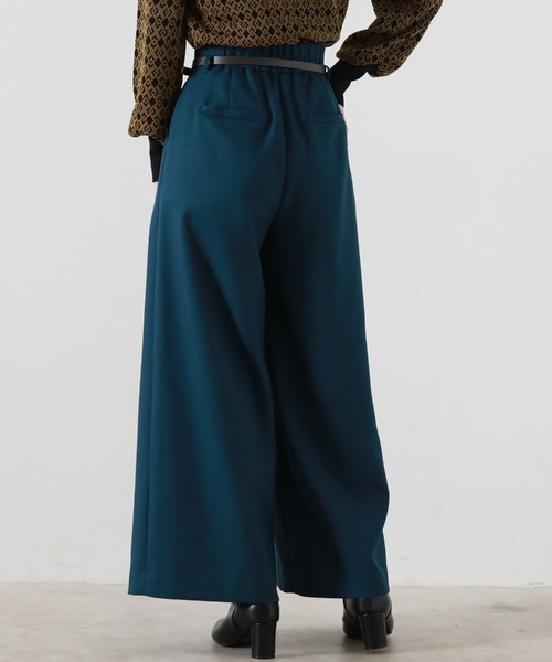 Cheek(チーク)の「ベルト付きワイドパンツ(その他パンツ・レディース・グリーン/レッド/マスタード・SMALL/MEDIUM)」の11枚目の写真