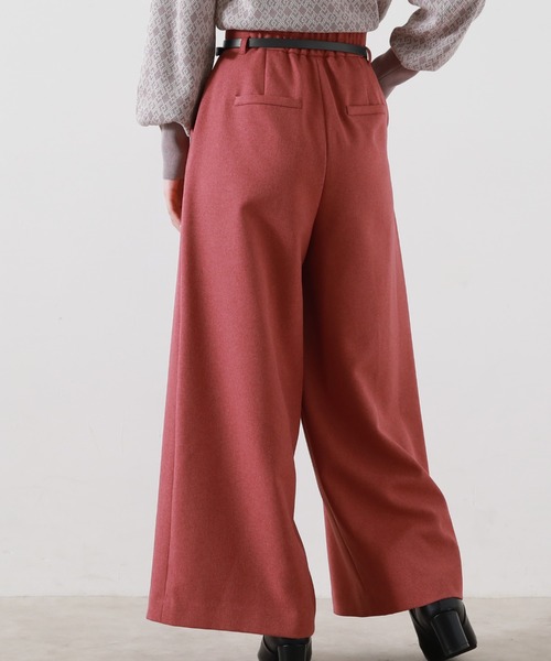 Cheek(チーク)の「ベルト付きワイドパンツ(その他パンツ・レディース・グリーン/レッド/マスタード・SMALL/MEDIUM)」の18枚目の写真