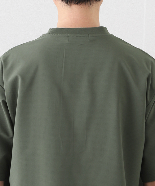 417 EDIFICE(フォーワンセブンエディフィス)の「マイクロリップストッププルオーバー(Tシャツ/カットソー・メンズ・ブラック/グレー/カーキ・SMALL/MEDIUM/LARGE)」の9枚目の写真