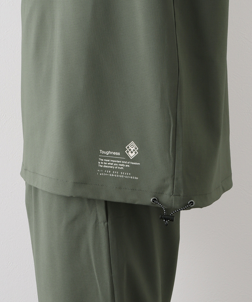 417 EDIFICE(フォーワンセブンエディフィス)の「マイクロリップストッププルオーバー(Tシャツ/カットソー・メンズ・ブラック/グレー/カーキ・SMALL/MEDIUM/LARGE)」の13枚目の写真