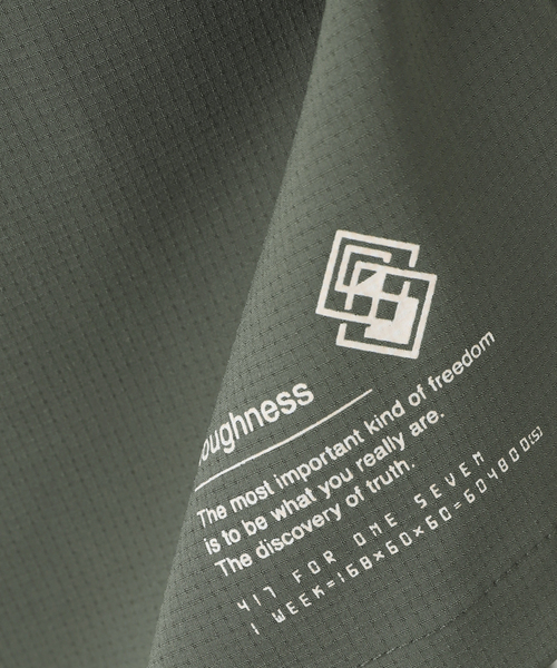 417 EDIFICE(フォーワンセブンエディフィス)の「マイクロリップストッププルオーバー(Tシャツ/カットソー・メンズ・ブラック/グレー/カーキ・SMALL/MEDIUM/LARGE)」の21枚目の写真