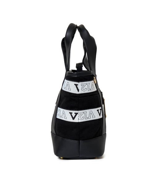 V12（ヴィ トゥエルヴ）の「LOGO TAPE CART BAG（トートバッグ・メンズ・ブラック/グレー・FREE）」の5枚目の写真