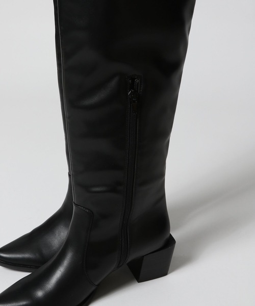eL（エル）の「【eL】Thigh-high Boots（ブーツ・レディース・ブラック・MEDIUM/LARGE）」の13枚目の写真