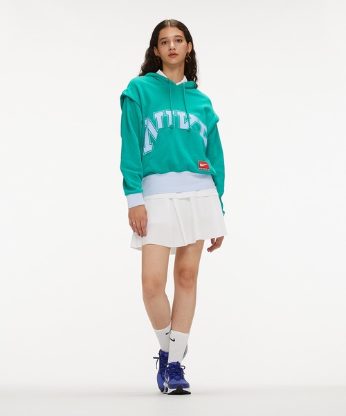NIKE(ナイキ)の「《セットアップ対応商品》ナイキ スポーツウェア チーム ナイキ ウィメンズ フリース パーカー / Nike Sportswear Team Nike Women's Fleece Hoodie(パーカー・レディース・ブラック/グリーン系その他・S/L/M/2XL/XL/XS)」の15枚目の写真