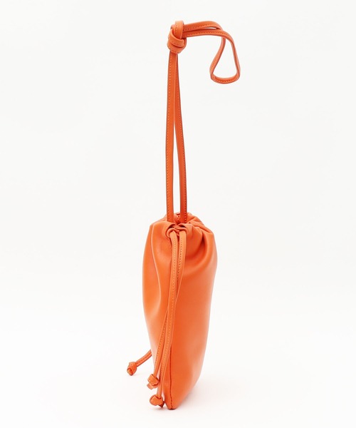 COOCO（クーコ）の「シープスキン巾着ショルダーバッグ（ショルダー