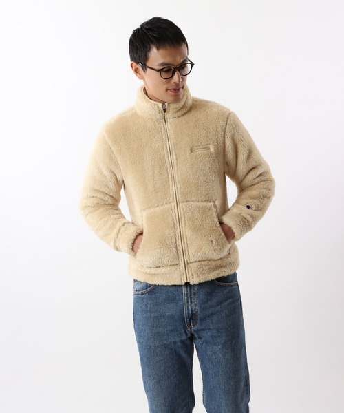 Champion(チャンピオン)の「【Champion/チャンピオン】メンズ ベーシック ジップジャケット(その他アウター・メンズ・ベージュ/ネイビー/ブラウン/ブラック/チャコール・MEDIUM/X-LARGE/LARGE)」の4枚目の写真