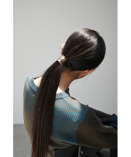AZUL by moussy（アズールバイマウジー）の「PONY HOOK SET/ポニーフックセット（ヘアゴム・レディース・シルバー/ゴールド系その他・FREE）」の13枚目の写真