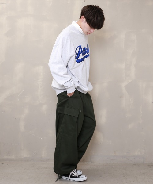 SPINNS（スピンズ）の「長袖タートルネック Tシャツ（Tシャツ/カットソー・メンズ・オフホワイト・M/L/XL）」の9枚目の写真