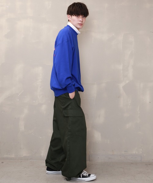 SPINNS（スピンズ）の「長袖タートルネック Tシャツ（Tシャツ/カットソー・メンズ・オフホワイト・M/L/XL）」の13枚目の写真