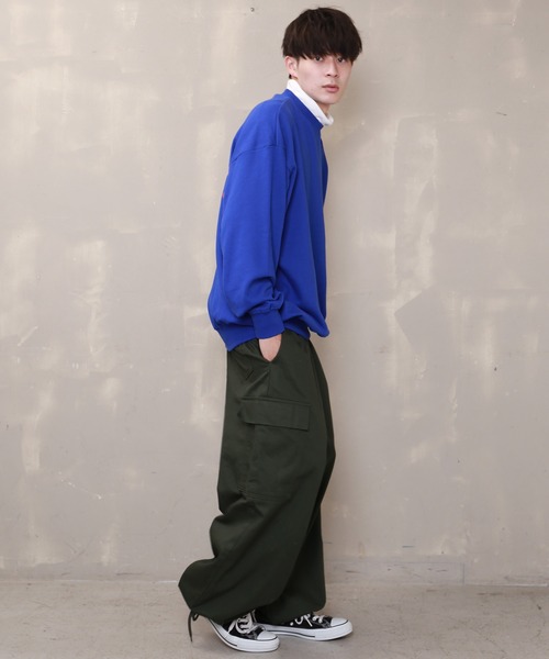 SPINNS（スピンズ）の「長袖タートルネック Tシャツ（Tシャツ/カットソー・メンズ・オフホワイト・M/L/XL）」の14枚目の写真