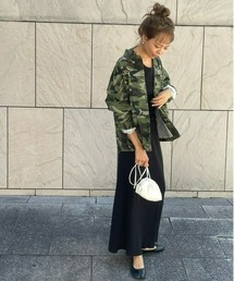Vintage like camouflage jacket