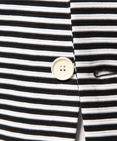 ABAHOUSE（アバハウス）の「リップル2Bカットジャケット（テーラードジャケット・メンズ・グレー/ブラック×ホワイト/インディゴブルー・4/2/3）」の15枚目の写真