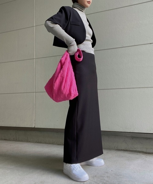 AMAIL(アマイル)の「Classic occasion set up(セットアップ・レディース・ブラック/ダークグレー・FREE)」の5枚目の写真