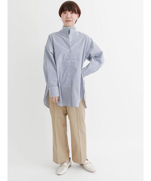 Lugnoncure（ルノンキュール）の「チノストレートパンツ（チノパンツ・レディース・ベージュ/ネイビー/オフホワイト・SMALL/MEDIUM/LARGE）」の16枚目の写真