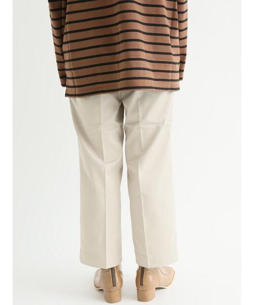 Lugnoncure（ルノンキュール）の「チノストレートパンツ（チノパンツ・レディース・ベージュ/ネイビー/オフホワイト・SMALL/MEDIUM/LARGE）」の21枚目の写真