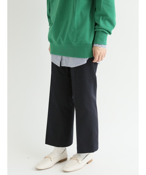 Lugnoncure（ルノンキュール）の「チノストレートパンツ（チノパンツ・レディース・ベージュ/ネイビー/オフホワイト・SMALL/MEDIUM/LARGE）」の3枚目の写真