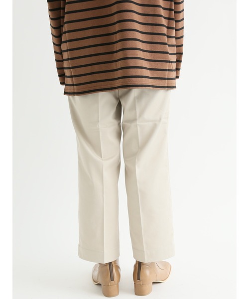 Lugnoncure（ルノンキュール）の「チノストレートパンツ（チノパンツ・レディース・ベージュ/ネイビー/オフホワイト・SMALL/MEDIUM/LARGE）」の10枚目の写真