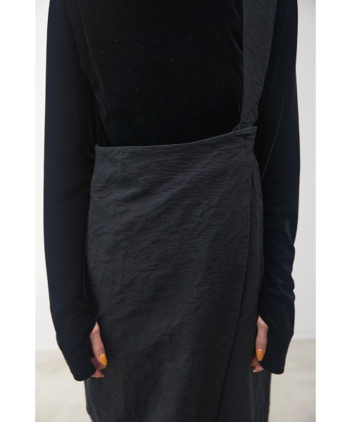 サロペット・オーバーオール・オールインワン BLACK BY MOUSSY one shoulder pants BLACK BY MOUSSY（ブラックバイマウジー）の「one shoulder