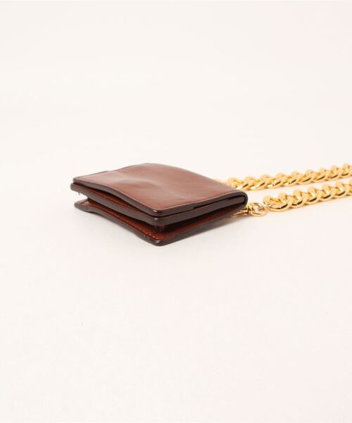 MR.GENTLEMAN（ミスタージェントルマン）の「【MISTERGENTLEMAN】CHAIN BAG（ショルダーバッグ・メンズ・ブラウン・FREE）」の4枚目の写真