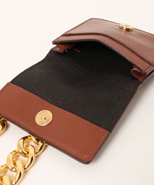 MR.GENTLEMAN（ミスタージェントルマン）の「【MISTERGENTLEMAN】CHAIN BAG（ショルダーバッグ・メンズ・ブラウン・FREE）」の3枚目の写真