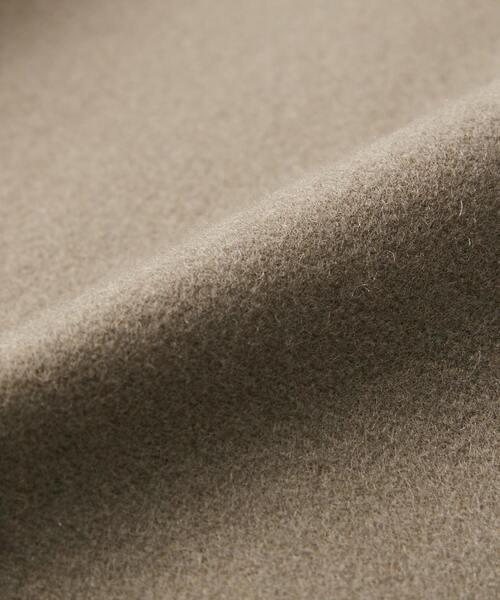 MEN'S MELROSE（メンズメルローズ）の「スーパー110Sプレスメルトンチェスターコート（チェスターコート・メンズ・ネイビー/グレイッシュベージュ/チャコールグレー・2/4/3）」の13枚目の写真