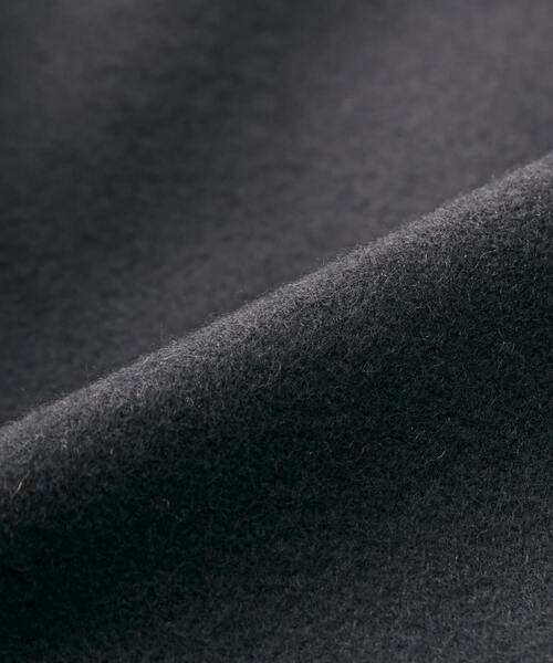 MEN'S MELROSE（メンズメルローズ）の「スーパー110Sプレスメルトンチェスターコート（チェスターコート・メンズ・ネイビー/グレイッシュベージュ/チャコールグレー・2/4/3）」の15枚目の写真