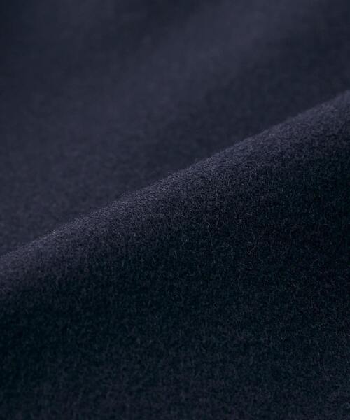 MEN'S MELROSE（メンズメルローズ）の「スーパー110Sプレスメルトンチェスターコート（チェスターコート・メンズ・ネイビー/グレイッシュベージュ/チャコールグレー・2/4/3）」の17枚目の写真