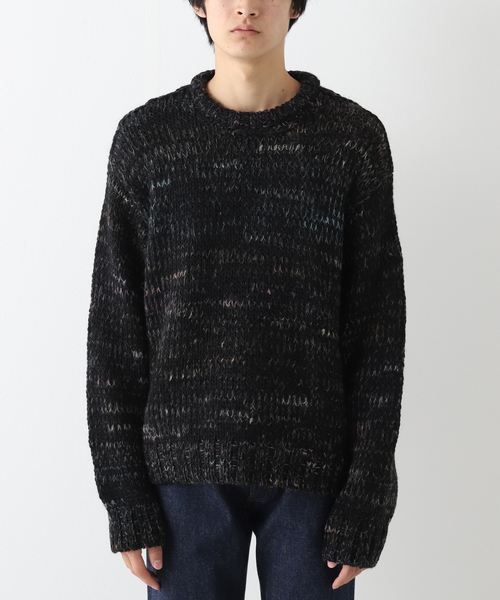 【即完売】URU ウル 22AW CREW NECK KNIT/Y.Green 9-8.jpg